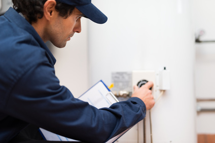 Water heater installation service